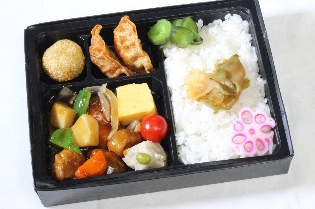 酢豚定食弁当